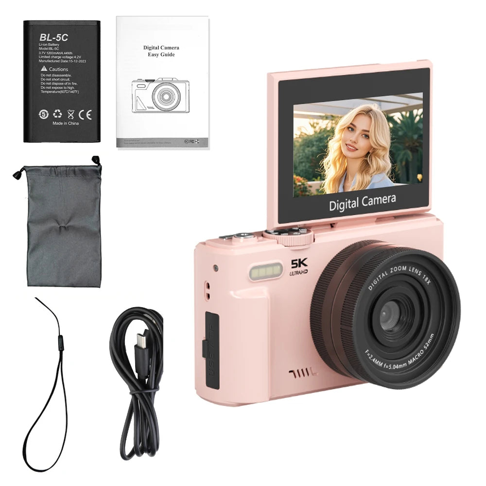 Fotyraz Digitalkamera rosa 