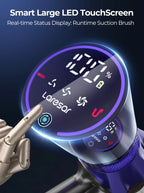 Laresar Vantage 7 Smartgerät mit großem LED-Touchscreen und Digitaldisplay vor dunklem Hintergrund