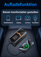 LynorHome 2-in-1-Starthilfe Powerbank