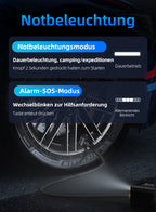 LynorHome™ 2-in-1-Starthilfe Powerbank & Reifenkompressor alarm sos odus 
