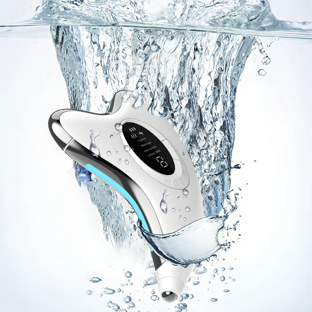 Onevik Gesichtsmassagegerät IPX7 Wasserdichtes Design