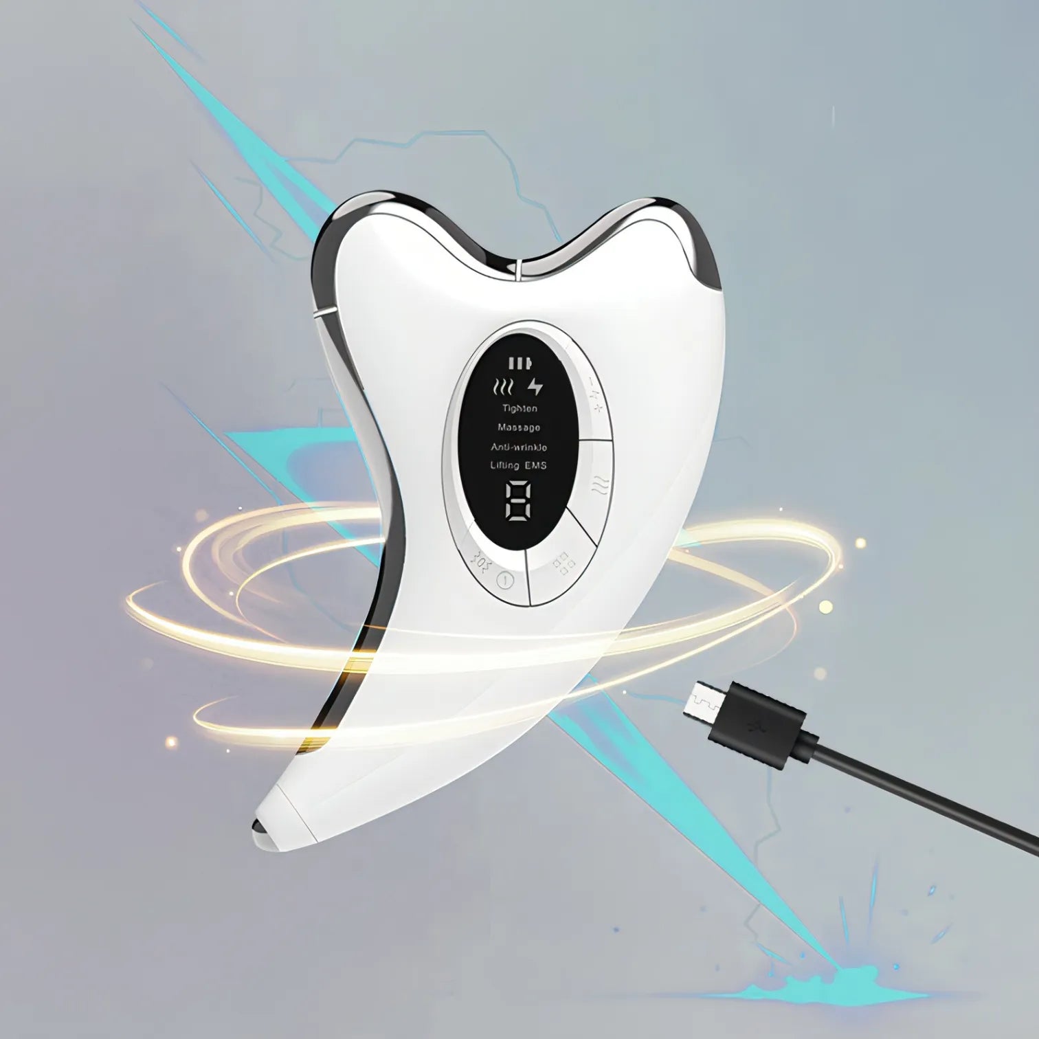 Onevik Gesichtsmassagegerät Typ-C-Aufladung