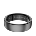 Schwarzer SofiRing S10 auf weißem Hintergrund