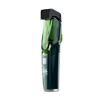 Grüner Swevix Barttrimmer mit Digitaldisplay auf weißem Hintergrund